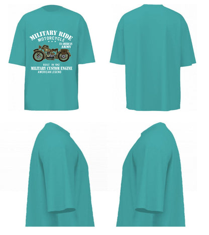 Military Ride (Dusty Turquoise)
