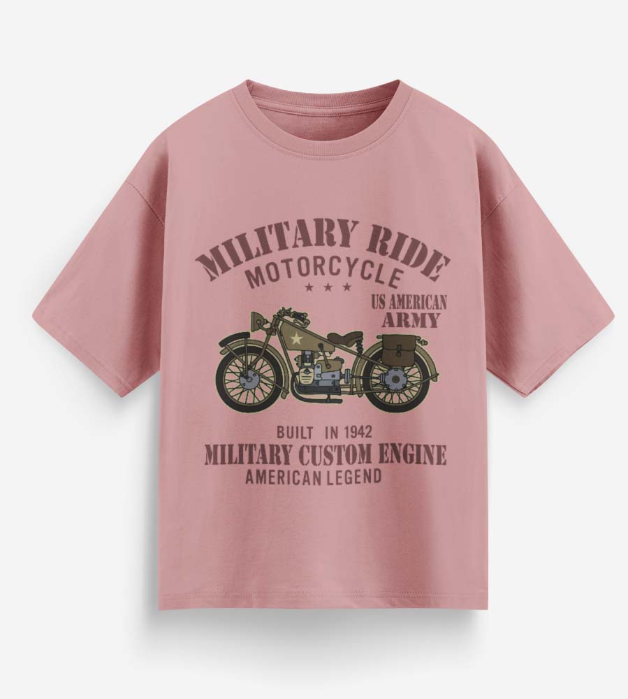 Military Ride (Pastel Pink)