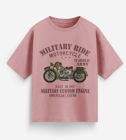 Military Ride (Pastel Pink)