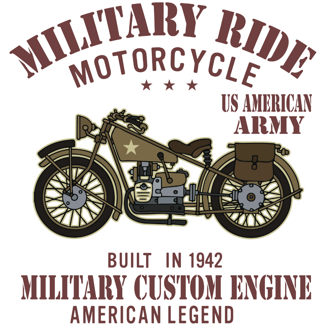Military Ride (Pastel Pink)