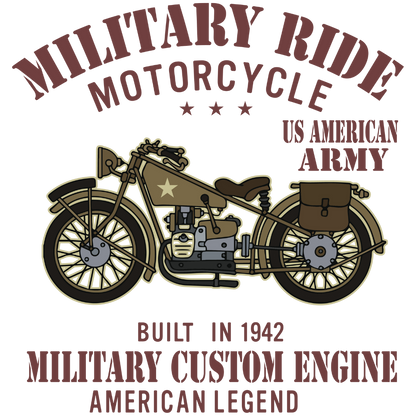 Military Ride (Pastel Pink)
