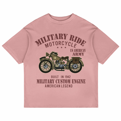 Military Ride (Pastel Pink)