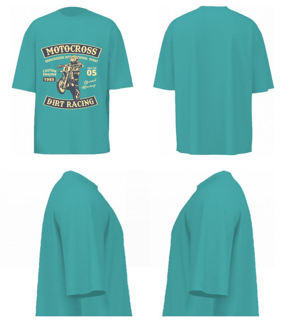 Motocross (Dusty Turquoise)