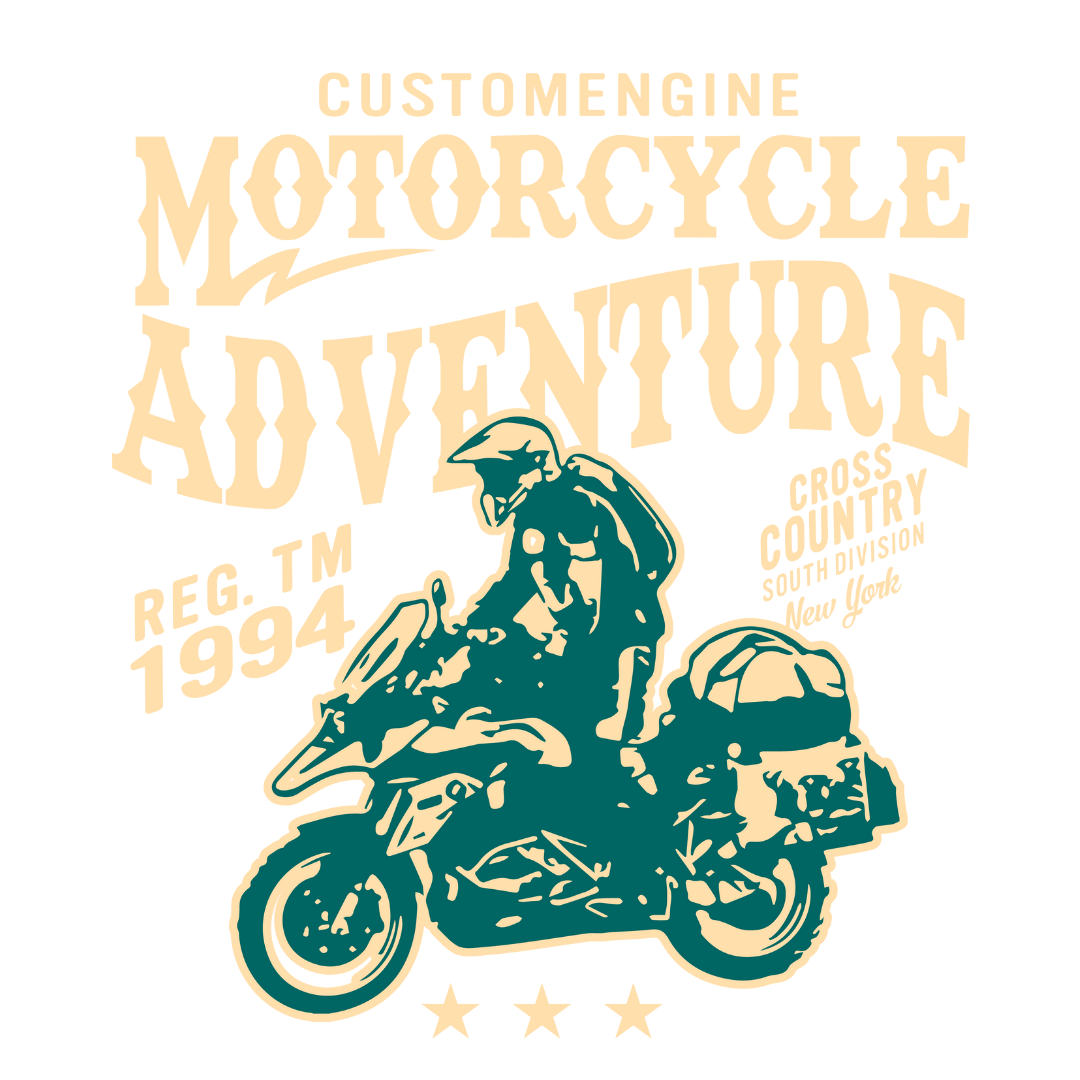 Motorcycle Adventure (Beige)