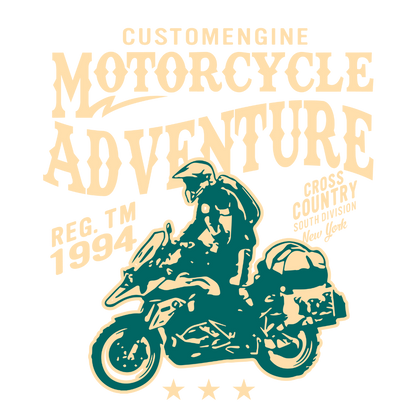 Motorcycle Adventure (Beige)