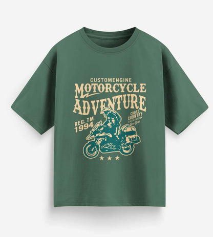 Motorcycle Adventure (Forest Green)