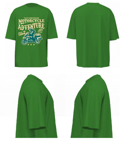 Motorcycle Adventure (Forest Green)