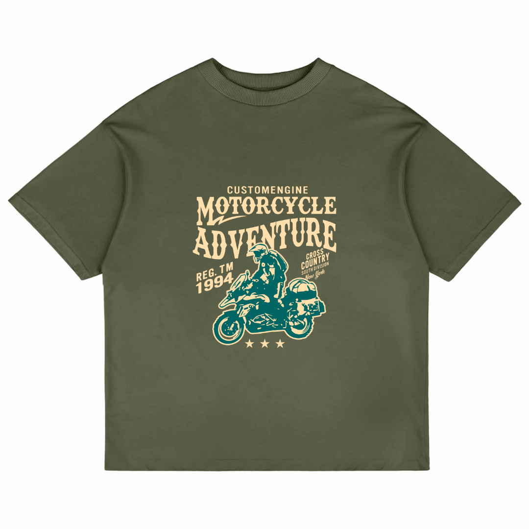 Motorcycle Adventure (Olive Green)