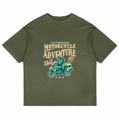 Motorcycle Adventure (Olive Green)