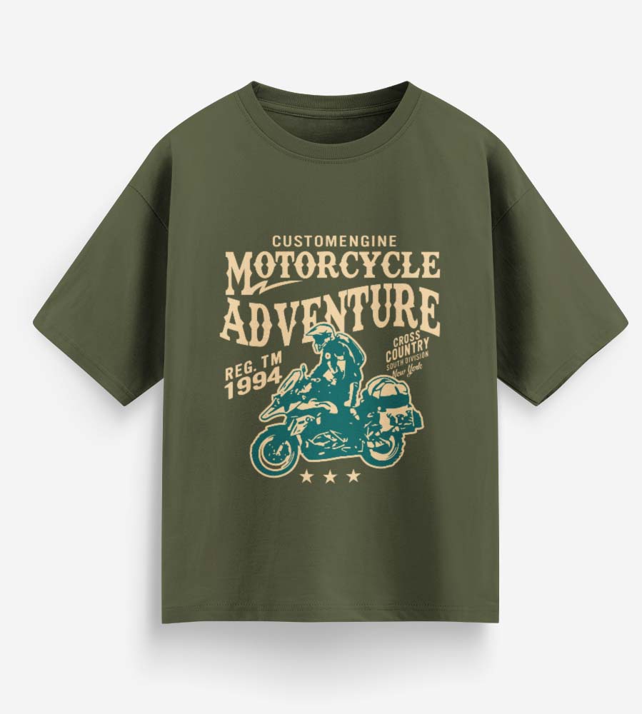 Motorcycle Adventure (Olive Green)