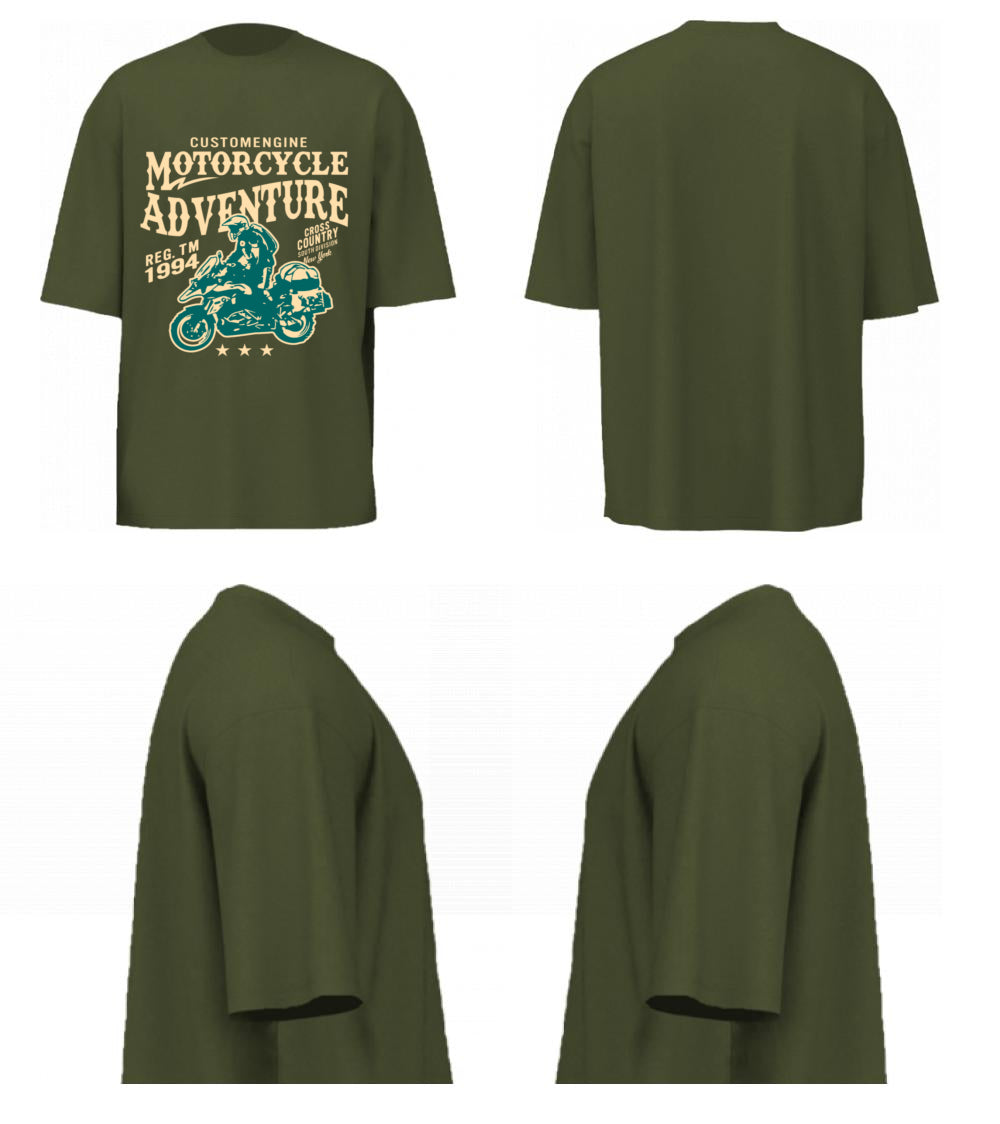 Motorcycle Adventure (Olive Green)