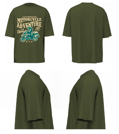 Motorcycle Adventure (Olive Green)