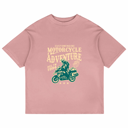 Motorcycle Adventure (Pastel Pink)