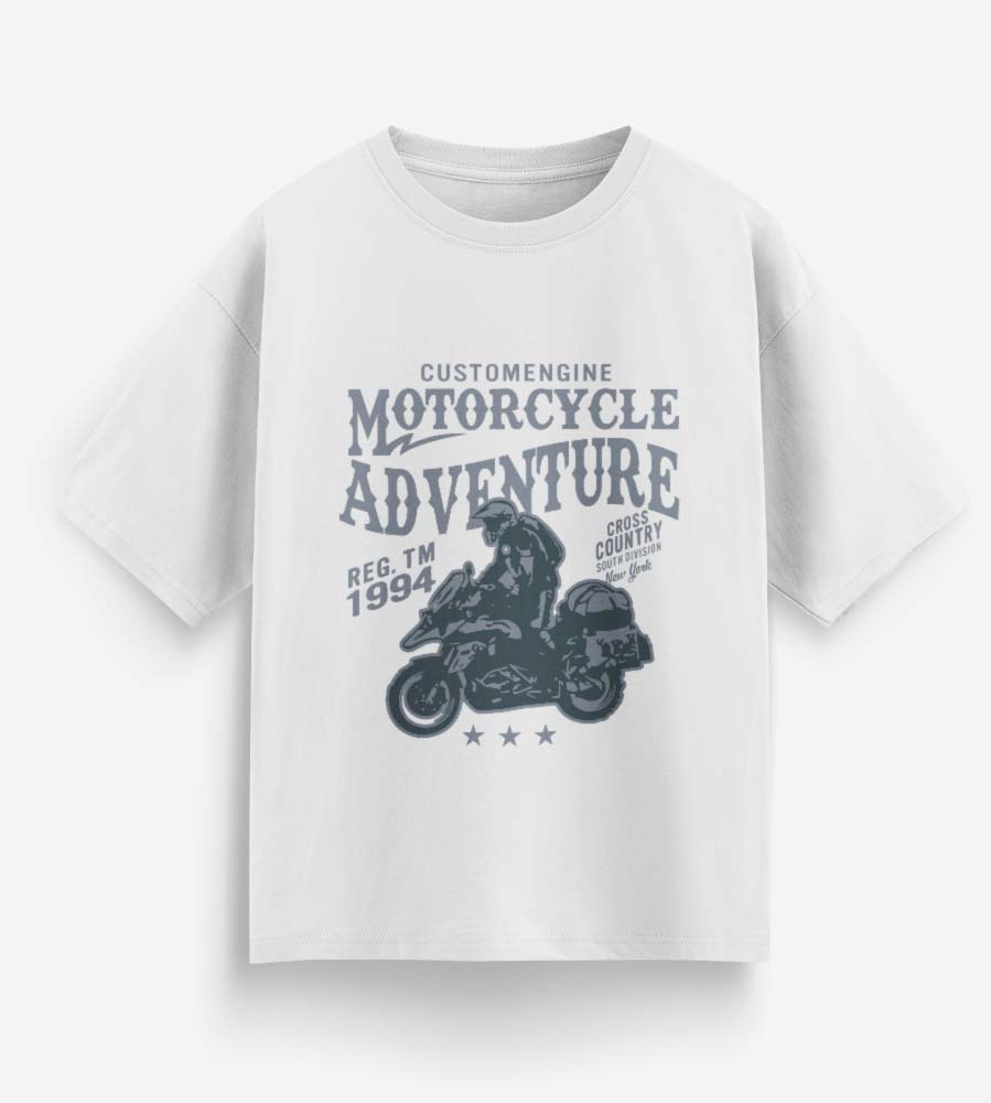 Motorcycle Adventure (White)