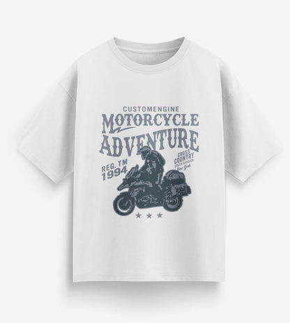 Motorcycle Adventure (White)
