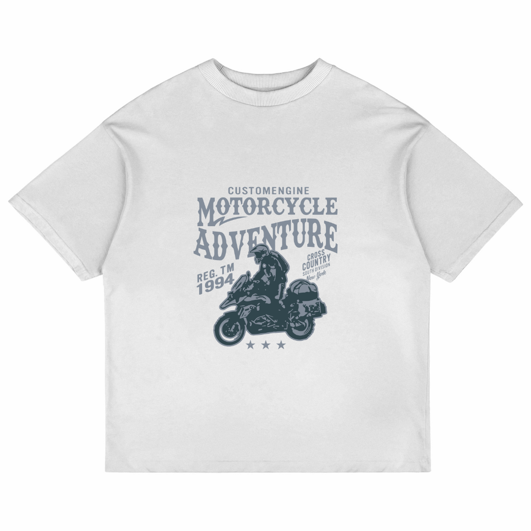 Motorcycle Adventure (White)