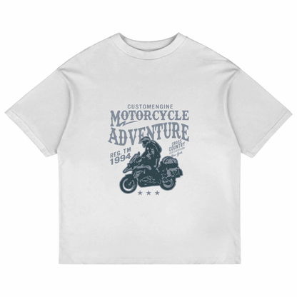 Motorcycle Adventure (White)