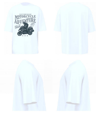 Motorcycle Adventure (White)