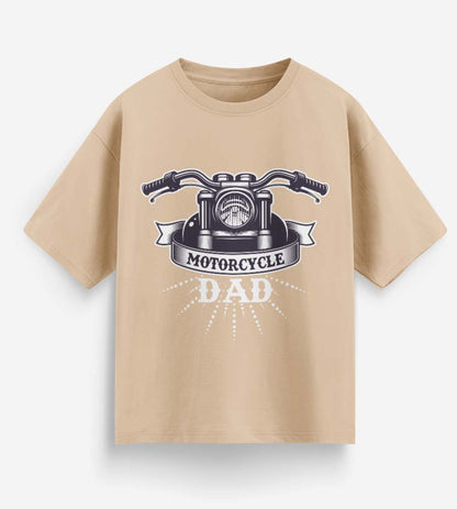 Motorcycle Dad (Beige)