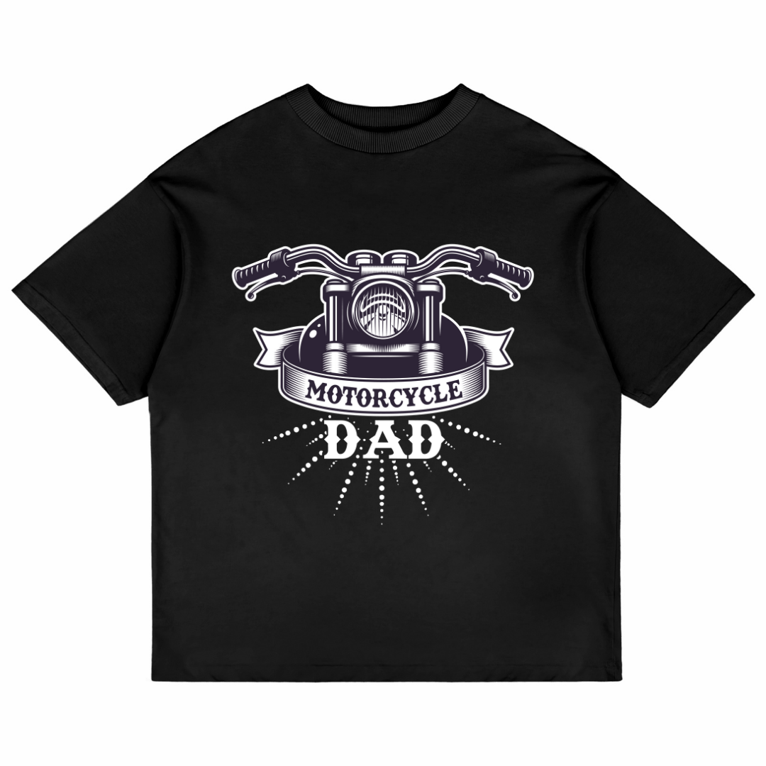 Motorcycle Dad (Black)