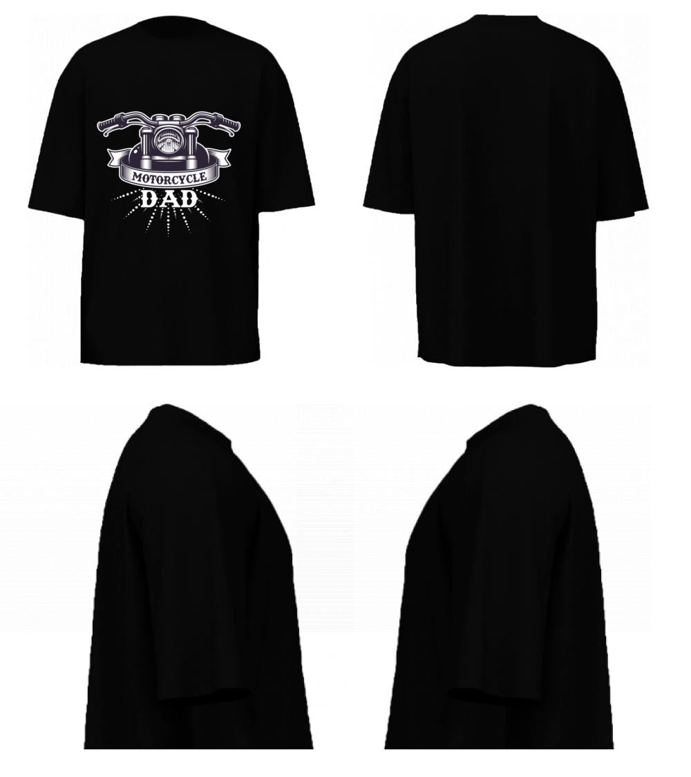Motorcycle Dad (Black)