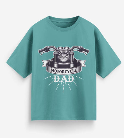 Motorcycle Dad (Dusty Turquoise)