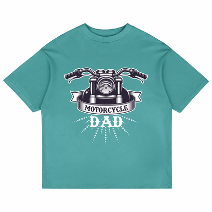 Motorcycle Dad (Dusty Turquoise)