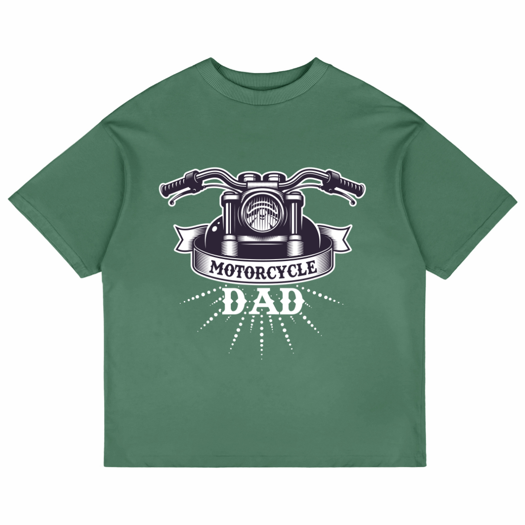 Motorcycle Dad (Forest Green)