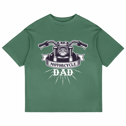 Motorcycle Dad (Forest Green)