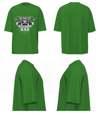 Motorcycle Dad (Forest Green)