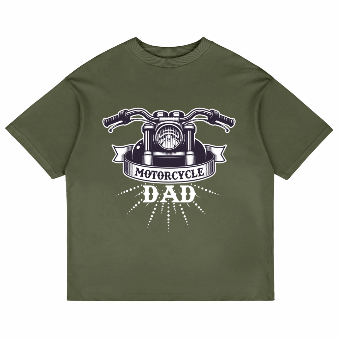 Motorcycle Dad (Olive Green)