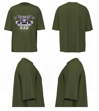 Motorcycle Dad (Olive Green)