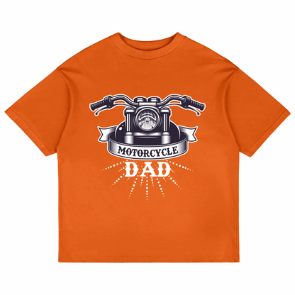 Motorcycle Dad (Orange)