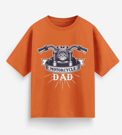 Motorcycle Dad (Orange)