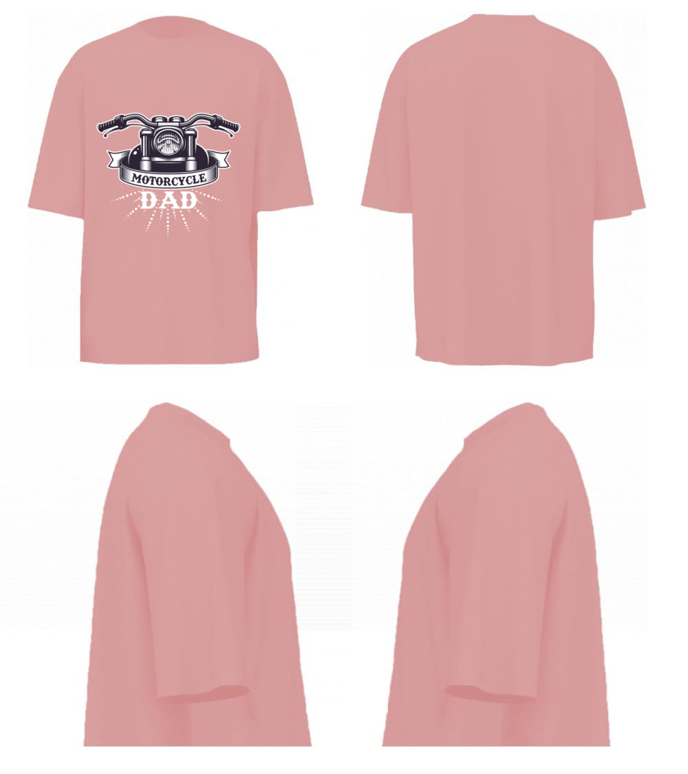 Motorcycle Dad (Pastel Pink)