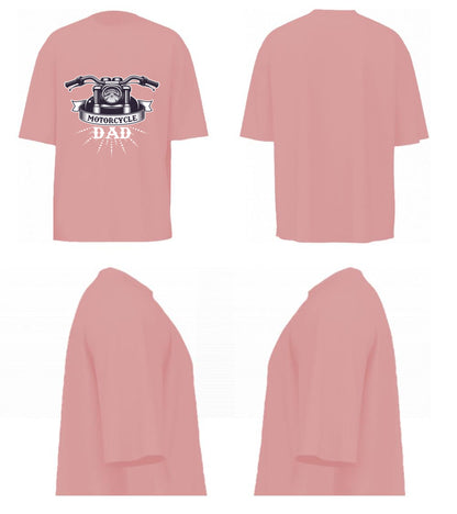 Motorcycle Dad (Pastel Pink)