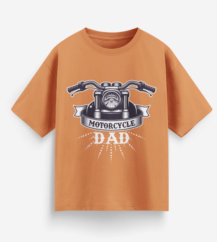 Motorcycle Dad (Peach)