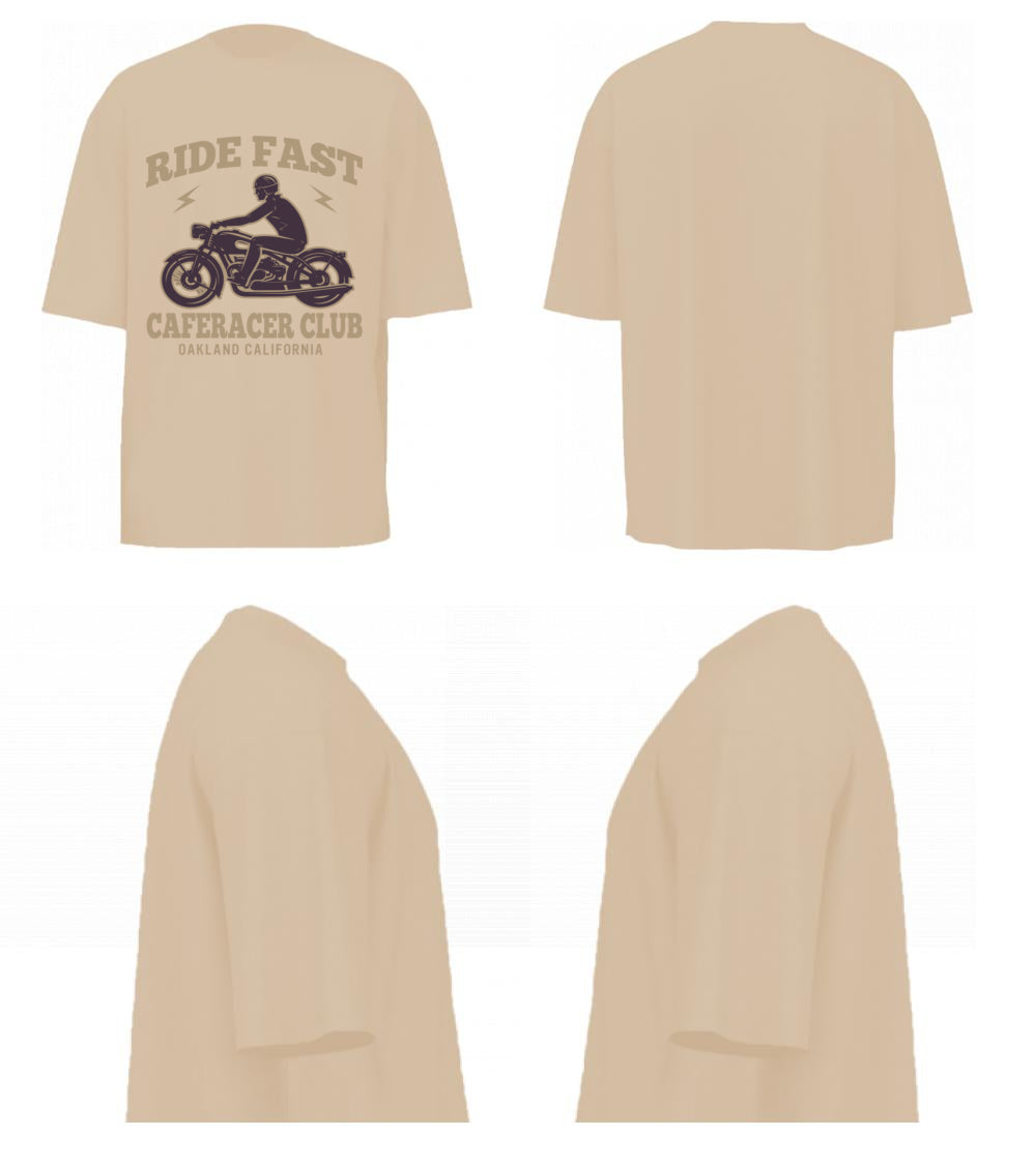 Ride Fast (Beige)