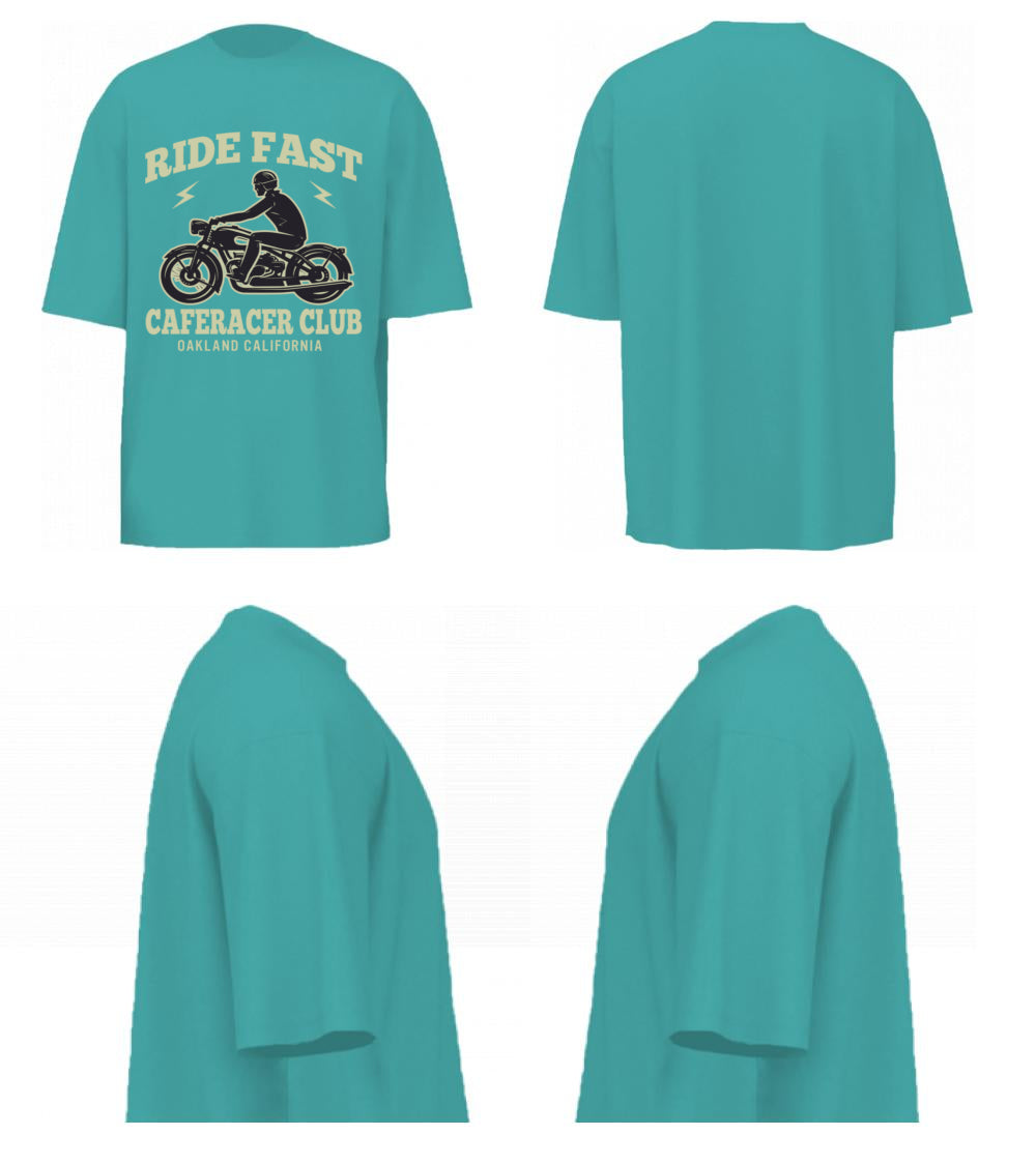 Ride Fast (Dusty Turquoise)