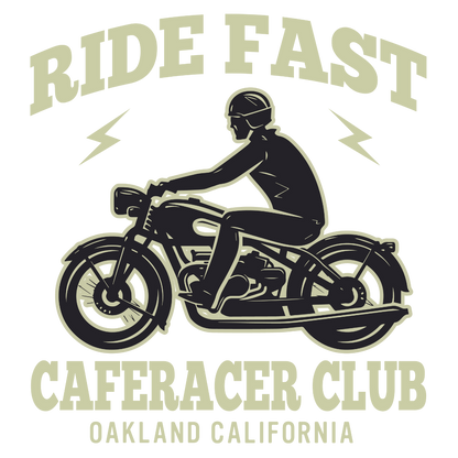Ride Fast (Olive Green)