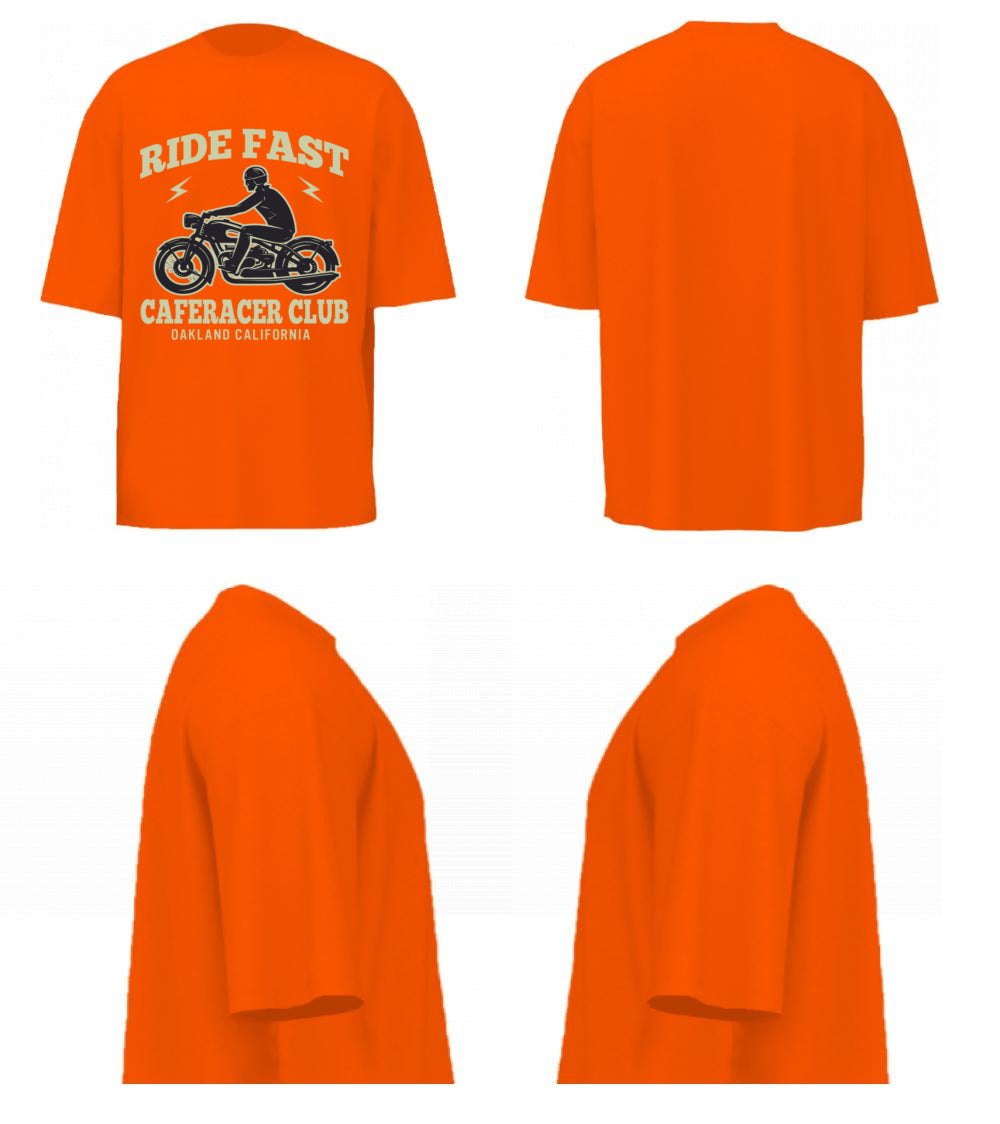 Ride Fast (Orange)