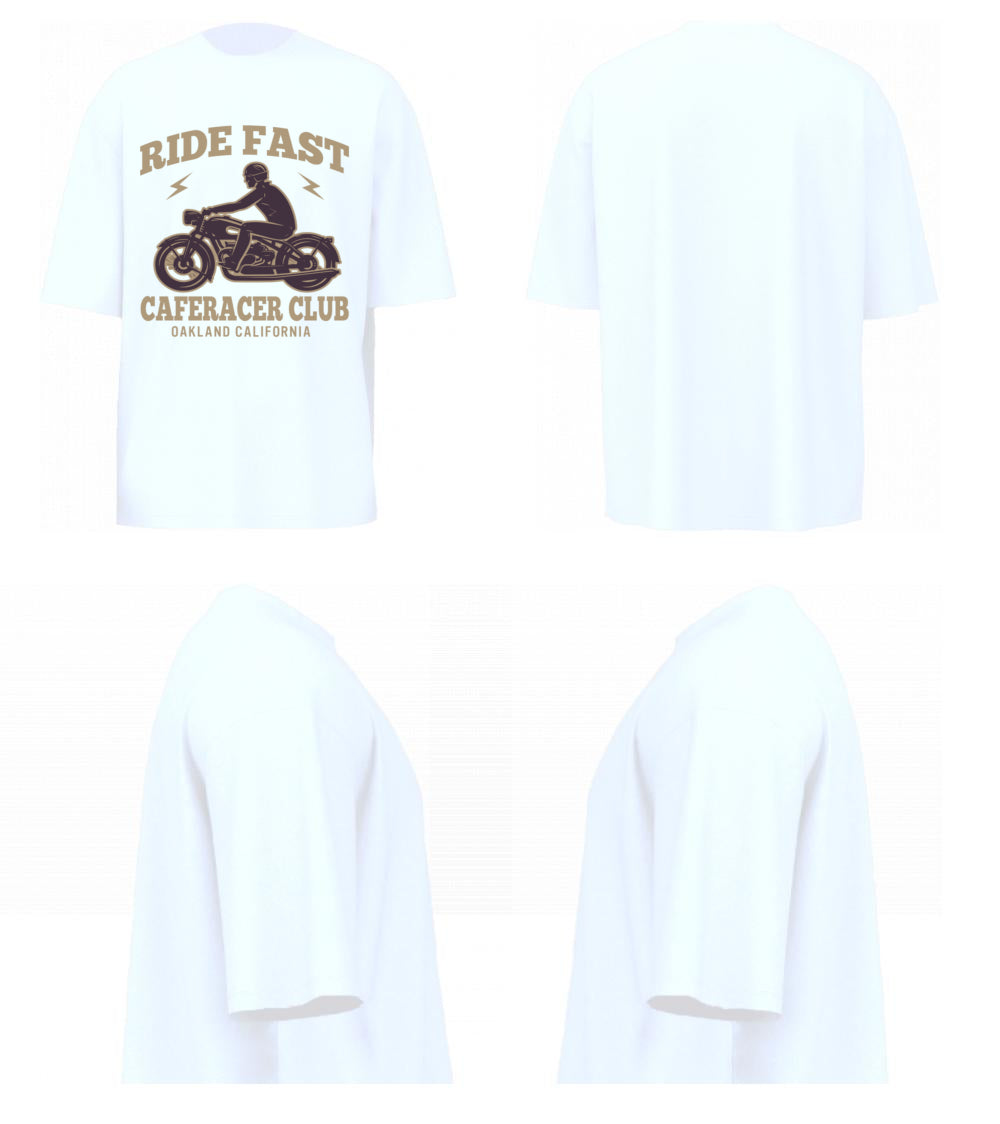 Ride Fast (White)