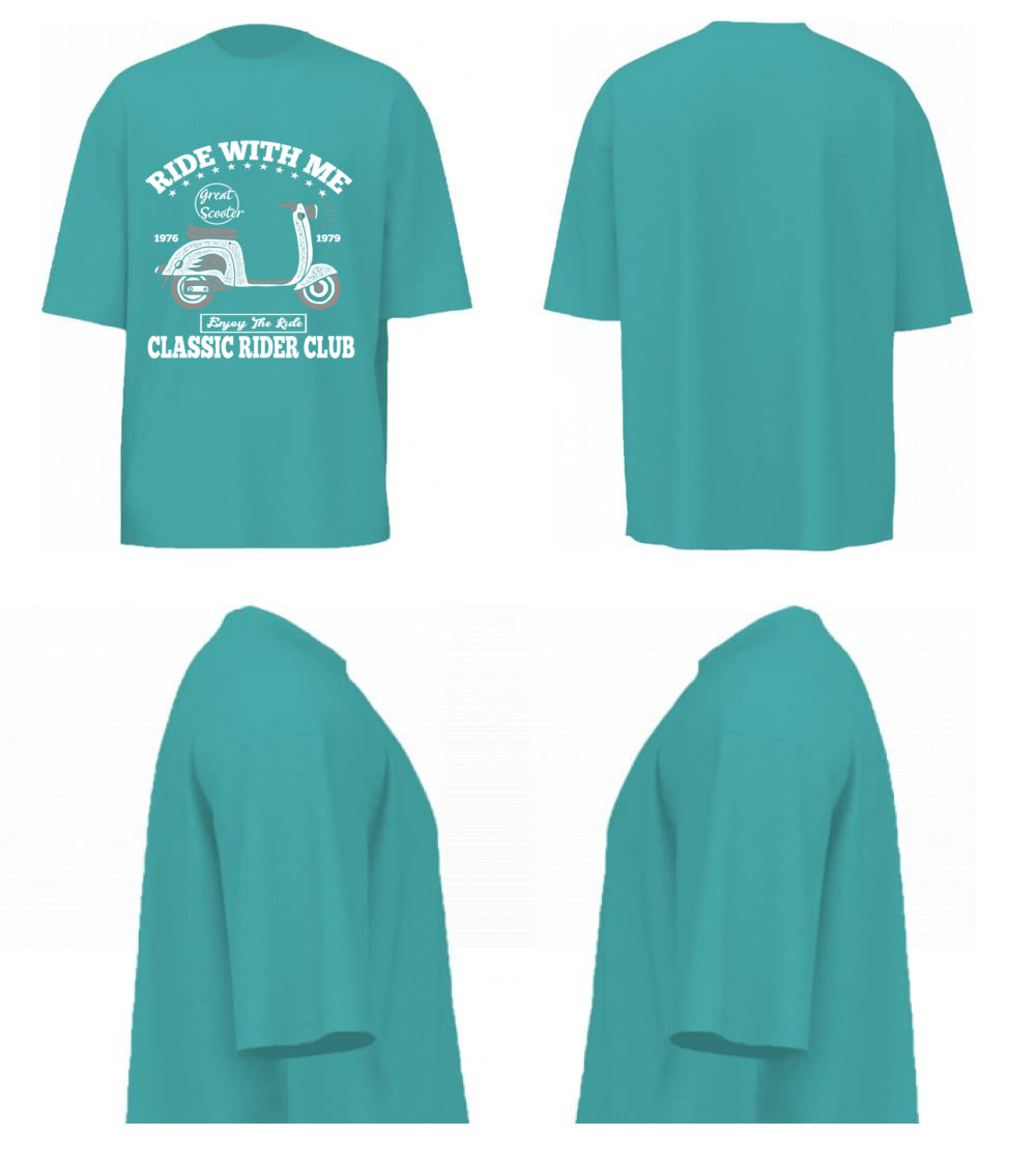 Ride With Me (Dusty Turquoise)