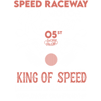 Speed Raceway (Dusty Turquoise)