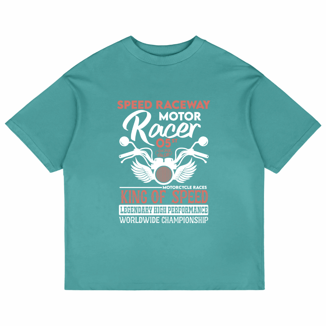 Speed Raceway (Dusty Turquoise)