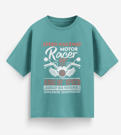Speed Raceway (Dusty Turquoise)