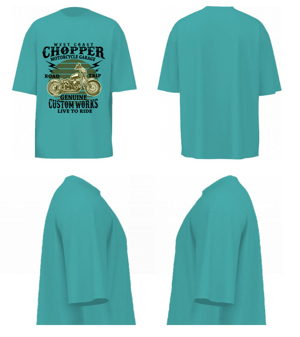 West Coast Chopper (Dusty Turquoise)