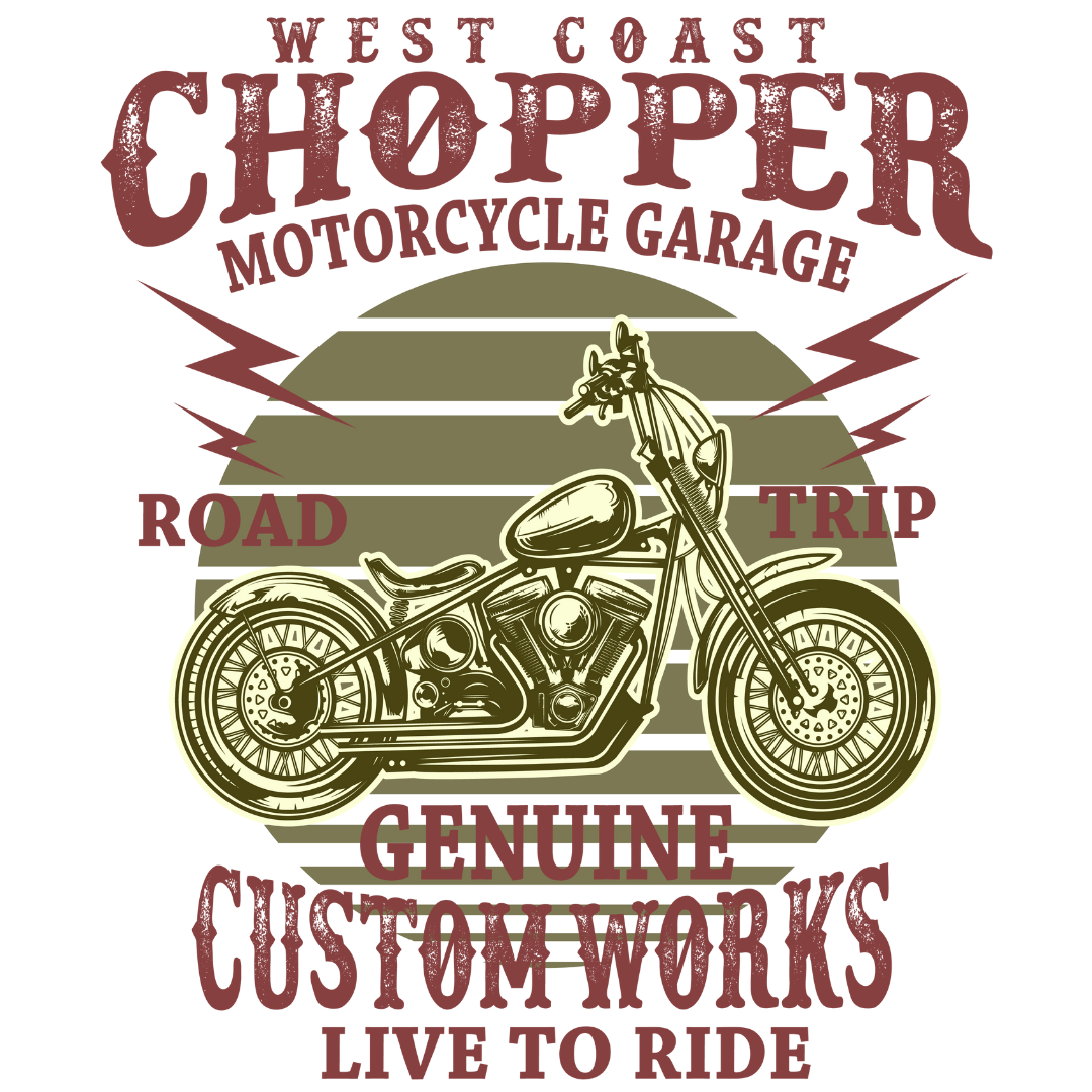 West Coast Chopper (Pastel Pink)