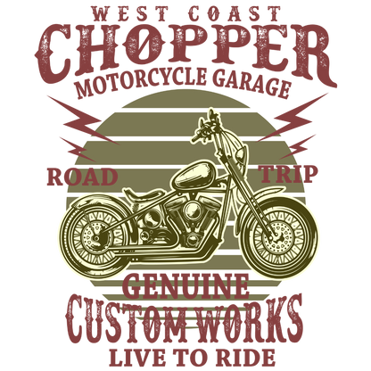 West Coast Chopper (Pastel Pink)