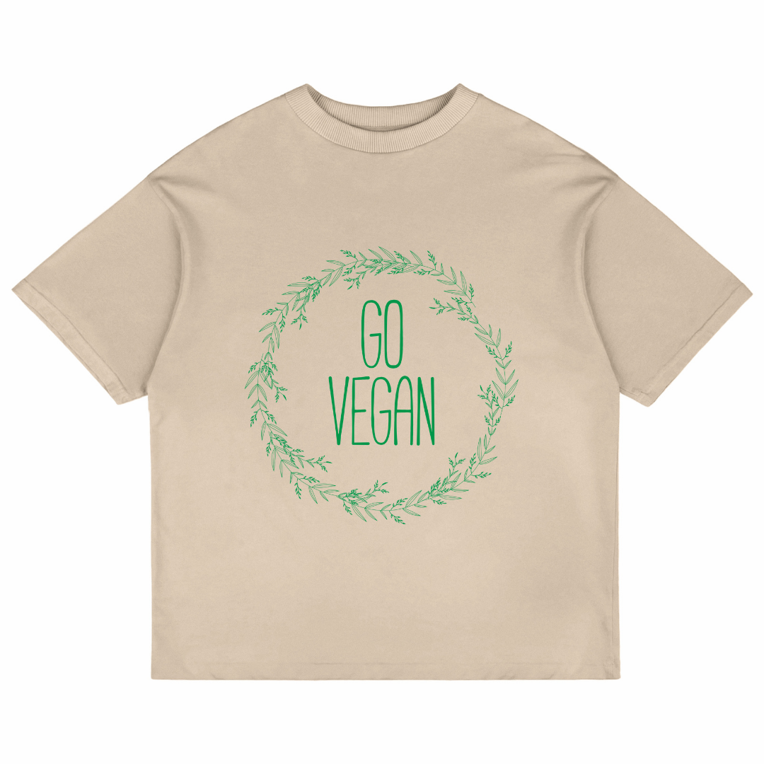 Go Vegan 02 (Beige)